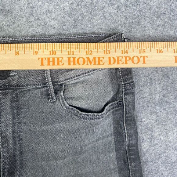 Mother Denim The Swooner High-Rise Side-Stripe Jeans in Supermoon Stripe size 29 - Picture 5 of 15